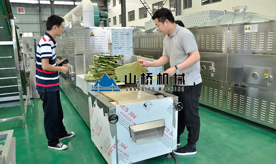 荷葉微波烘干機(圖2) 荷葉微波烘干機(圖2)